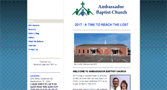 Desktop Screenshot of ambassadorbc.com